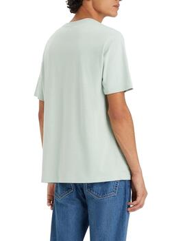 Camiseta Levis Relaxed Fit Tee Hombre Verde