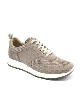 Zapatilla Igi&Co Saro Flyknit Hombre Beige