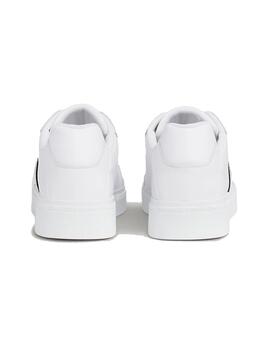 Zapatillas Tommy Webbing Court Mujer Blanco