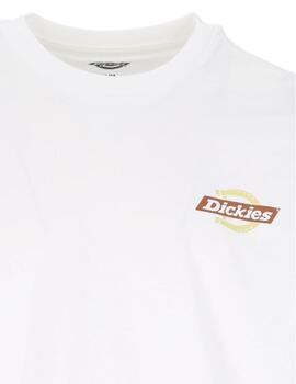 Camiseta Dickies SS Ruston Hombre Blanca