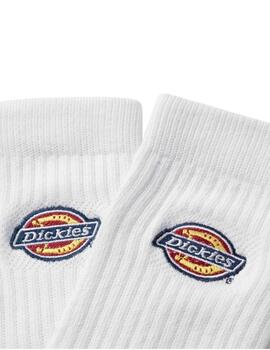 Calcetines Dickies Valley Grove Mid Unisex Blanco