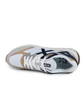 Zapatillas Munich Tip 37 Hombre Blanco