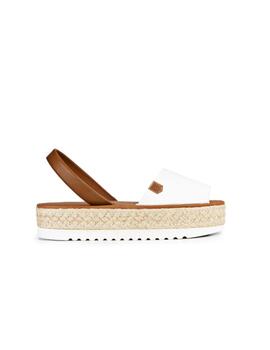 Sandalias Popa Saona Snake Mujer Blanco