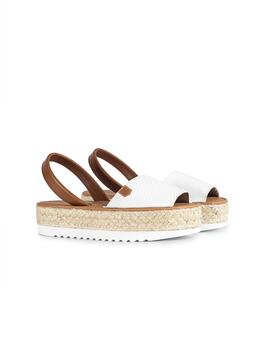 Sandalias Popa Saona Snake Mujer Blanco