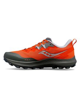 Zapatillas Saucony Peregrine 14 Hombre Rojo