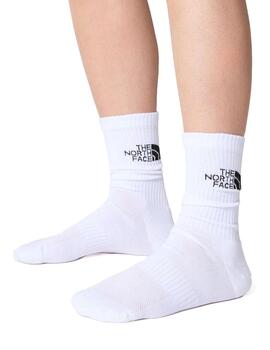 Calcetines TNF Multi Sport Cush Blanco