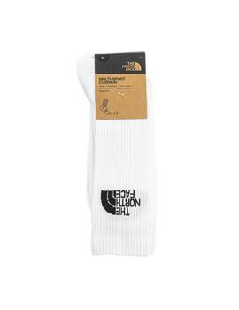 Calcetines TNF Multi Sport Cush Blanco