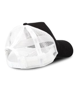 Gorra New Era Clean Trucker 2 Unisex Negro y Blanco