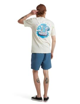 Camiseta Vans Stay Cool SS Marshmallow Hombre Blanco