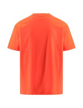 Camiseta Kappa Authentic Gastor Hombre Naranja