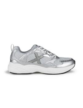 Zapatillas Munich Runar 09 Mujer Plata