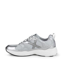 Zapatillas Munich Runar 09 Mujer Plata