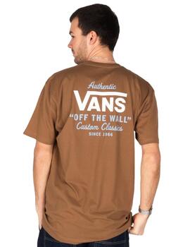 Camiseta Vans Holder St Classic Coffe Hombre