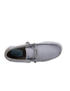 Zapatillas Hey Dude Wally Sports Mesh Grey Hombre Gris