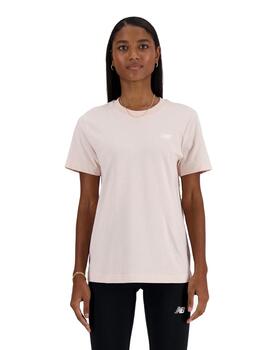 Camiseta New Balance Mujer Rosa