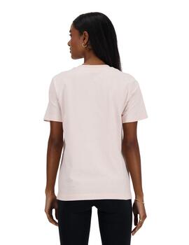 Camiseta New Balance Mujer Rosa