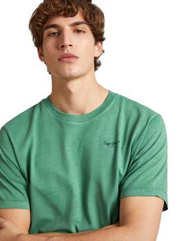 Camiseta Pepe Jeans Jacko Hombre Verde