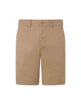 Pantalón Chino Corto Hombre Beige