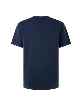 Camiseta Pepe Jeans Claude Hombre Azul