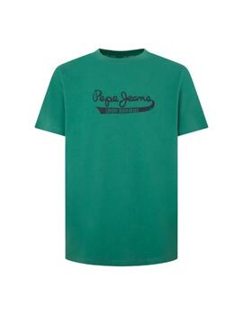 Camiseta Pepe Jeans Claude Hombre Verde