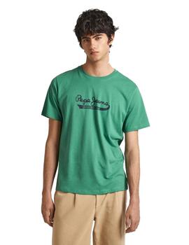 Camiseta Pepe Jeans Claude Hombre Verde