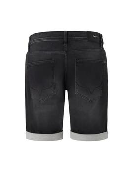 Pantalón Corto Pepe Jeans Slim Gymdigo Hombre Negro