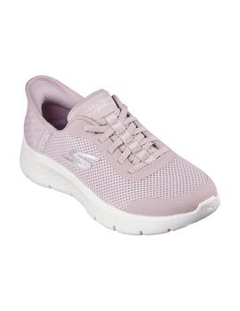 Zapatillas Skechers Go Walk Flex Gran Entry Mujer Rosa