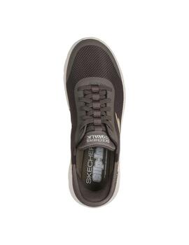 Zapatillas Skechers Go Walk Flex Slip-Ins Hombre Gris Oscuro