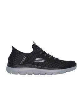 Zapatillas Skechers Summits-Louvin Hombre Negro