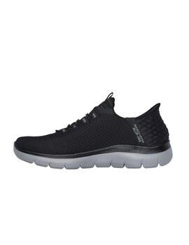 Zapatillas Skechers Summits-Louvin Hombre Negro