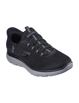 Zapatillas Skechers Summits-Louvin Hombre Negro