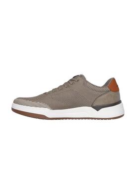 Zapatillas Skechers Corliss Dorset Hombre Marrón