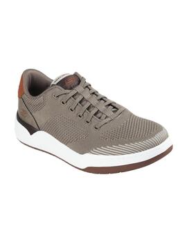 Zapatillas Skechers Corliss Dorset Hombre Marrón