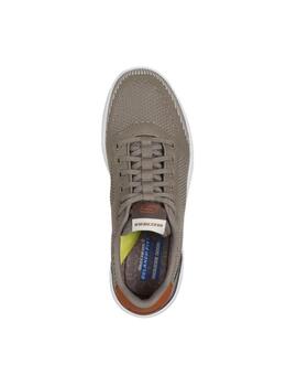 Zapatillas Skechers Corliss Dorset Hombre Marrón