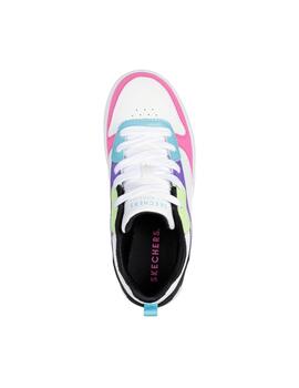 Zapatillas Skechers Court High-Color Crush niño