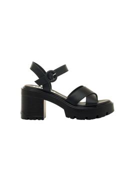 Sandalias Mustang Saba Mujer Negro