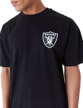 Camiseta New Era  Las Vegas Raiders NFL Hombre Negro