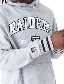 Sudadera New Era Las Vegas Raiders NFL  Hombre Gris