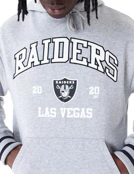 Sudadera New Era Las Vegas Raiders NFL  Hombre Gris