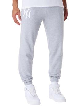 Pantalón New Era League Essentials Hombre Gris