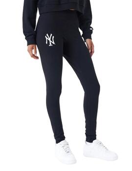 Mallas New Era New York Yankees Mujer Negro