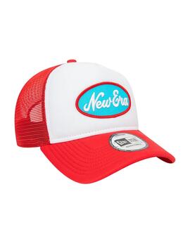 Gorra New Era Oval Trucker Unisex Rojo