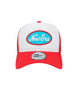 Gorra New Era Oval Trucker Unisex Rojo