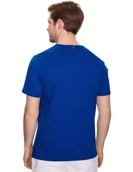 Camiseta Le Coq Sportif Ess Hombre Azul