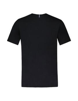 Camiseta Le Coq Sportif Ess Hombre Negro