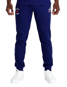 Pantalón Le Coq Sportif France Rugby Fanwear Hombre Azul