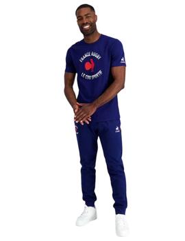 Pantalón Le Coq Sportif France Rugby Fanwear Hombre Azul