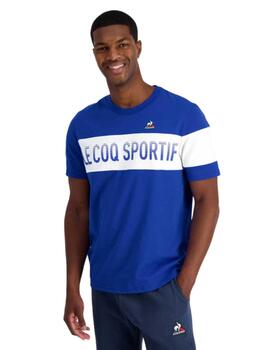 Camiseta Le Coq Sportif Bat Essential Hombre Azul