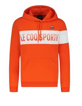 Sudadera Le Coq Sportif  Nº1 Hombre Naranja