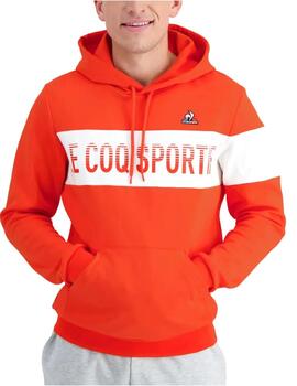 Sudadera Le Coq Sportif  Nº1 Hombre Naranja